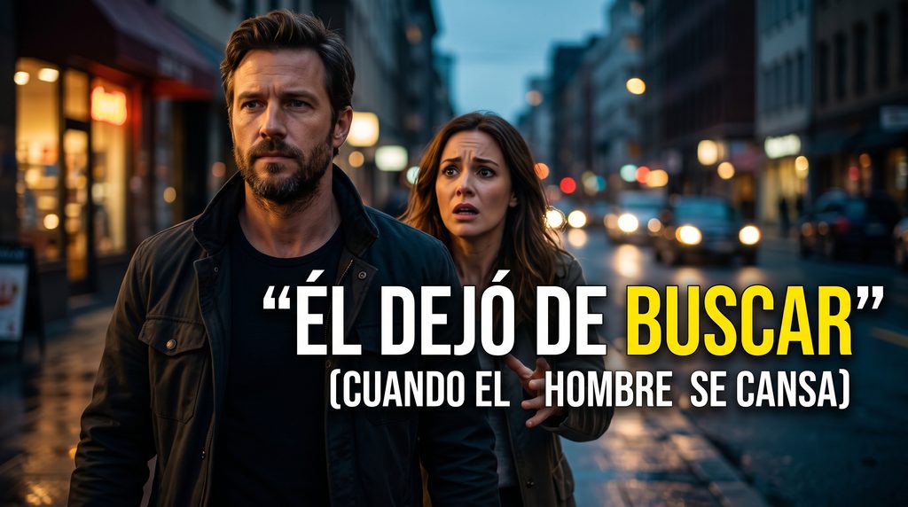 CUANDO UN HOMBRE DEJA DE PERSEGUIRTE… ESTO ES LO QUE REALMENTE SIGNIFICA